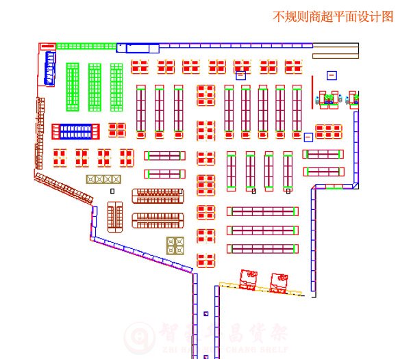 成都不規(guī)則商場平面設(shè)計圖